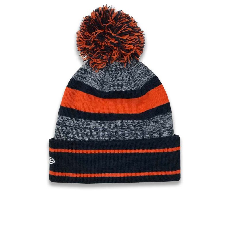 New Era Chicago Bears Cuff Pom Knit 11239808 02