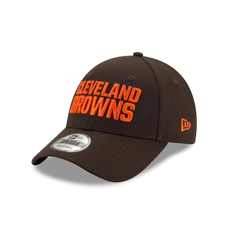 New Era Cleveland Browns The League 9FORTY Adjustable Cap 11184081 03