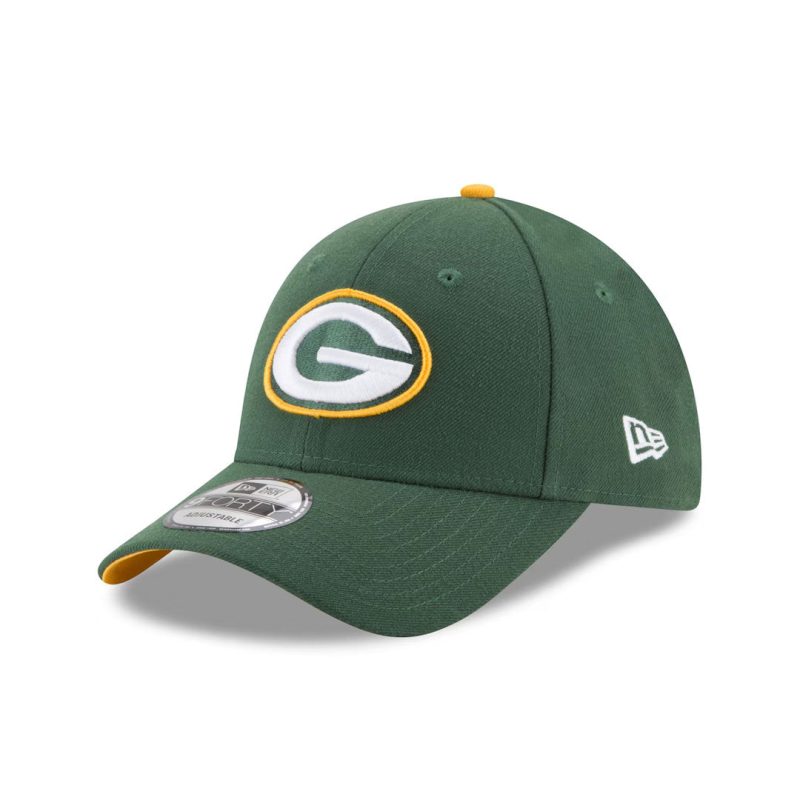 New Era Green Bay Packers The League 9FORTY Adjustable Cap 10517884 02