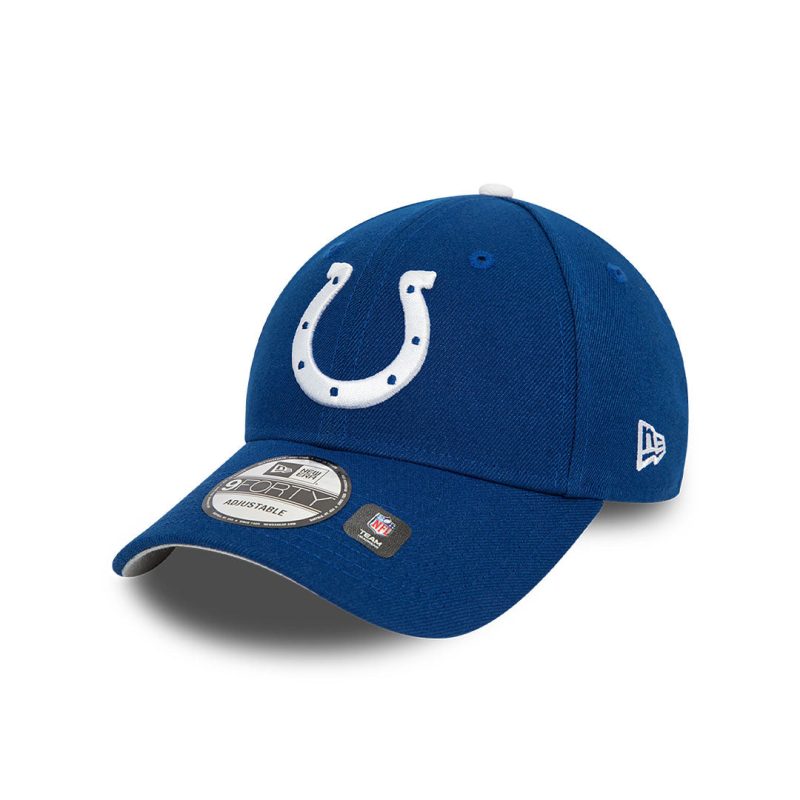 New Era Indianapolis Colts The League 9FORTY Adjustable Cap 60102018 02