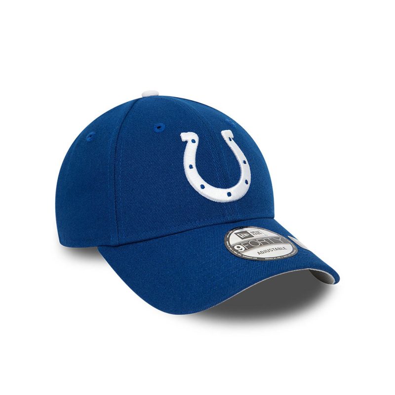 New Era Indianapolis Colts The League 9FORTY Adjustable Cap 60102018 03