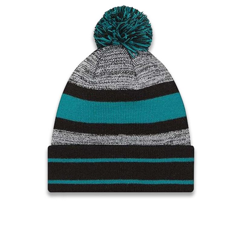 New Era Jacksonville Jaguars Cuff Pom Knit 11239800 02