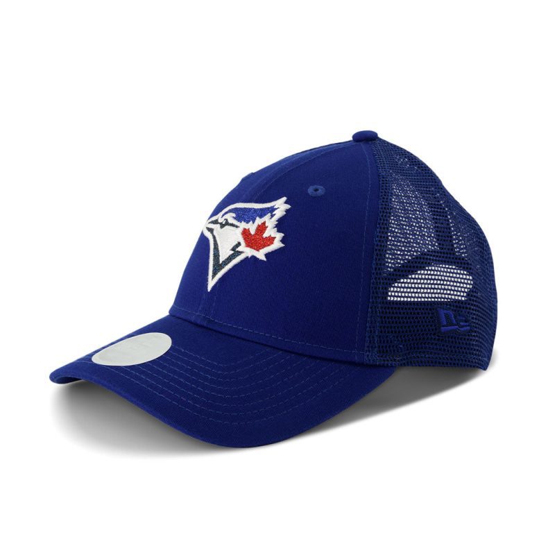 New Era Kids Youth Toronto Blue Jays 9FORTY Sparkle Logo Snapback Hat 60382504 02