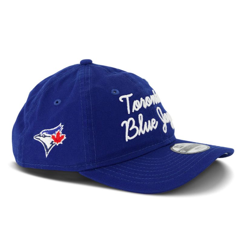 New Era Kids Youth Toronto Blue Jays 9TWENTY Team Script E3 Snapback 60382749 02