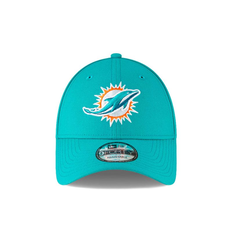 New Era Miami Dolphins The League 9FORTY Adjustable Cap 11803408 01