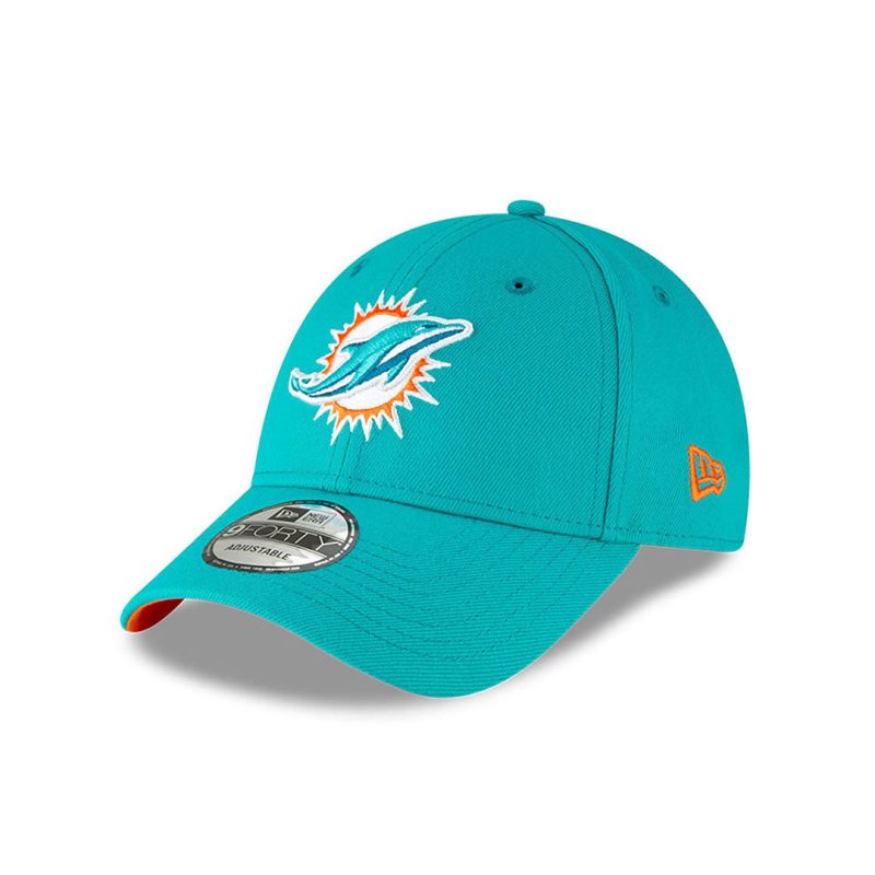 New Era Miami Dolphins The League 9FORTY Adjustable Cap 11803408 02