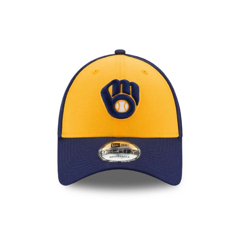 New Era Milwaukee Brewers Alternative 2020 The League 9Forty Hat 12344782 01