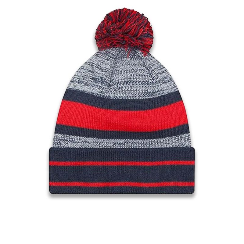 New Era New England Patriots Cuff Pom Knit 11239796 02