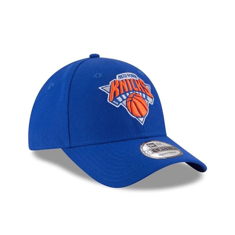 New Era New York Knicks The League 9FORTY Adjustable Hat 11405599 02