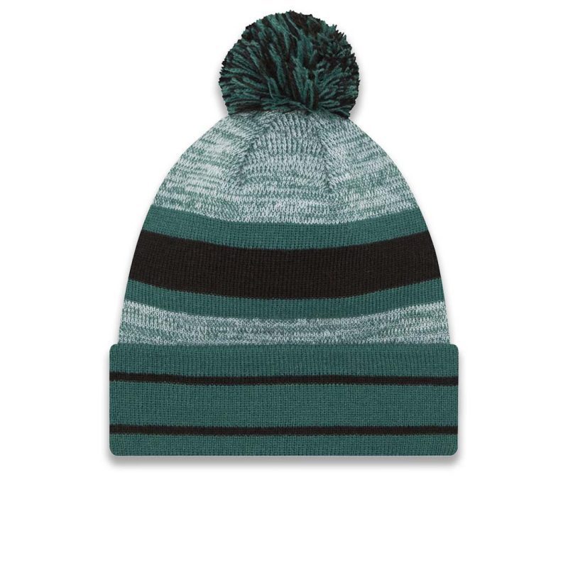 New Era Philadelphia Eagles Cuff Pom Knit 11239791 02