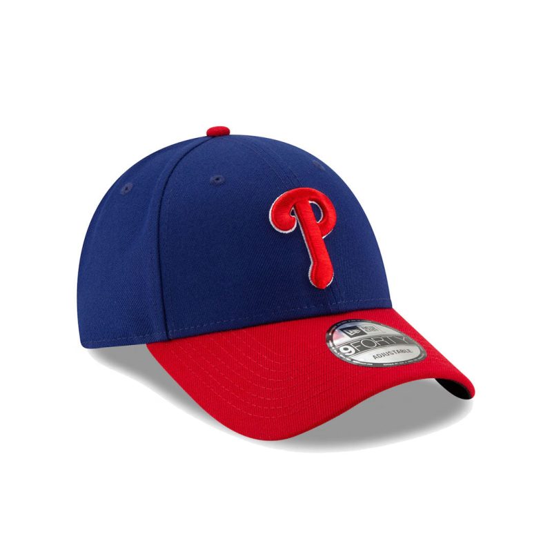 New Era Philadelphia Phillies The League The League 9FORTY Adjustable Cap 11927491 02