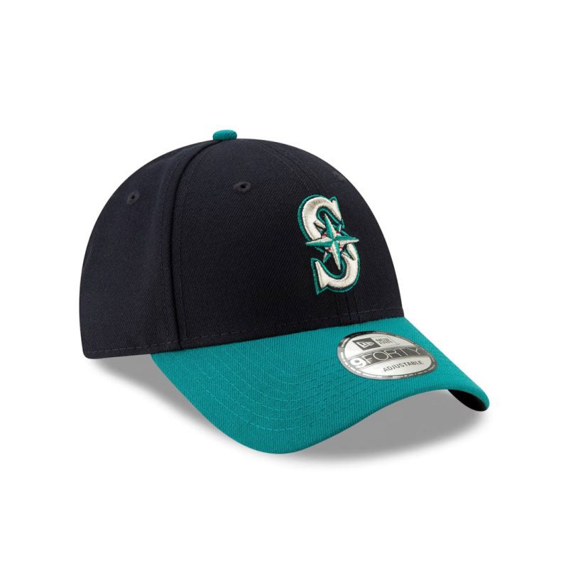 New Era Seattle Mariners The League 9FORTY Adjustable Cap 11162378 02