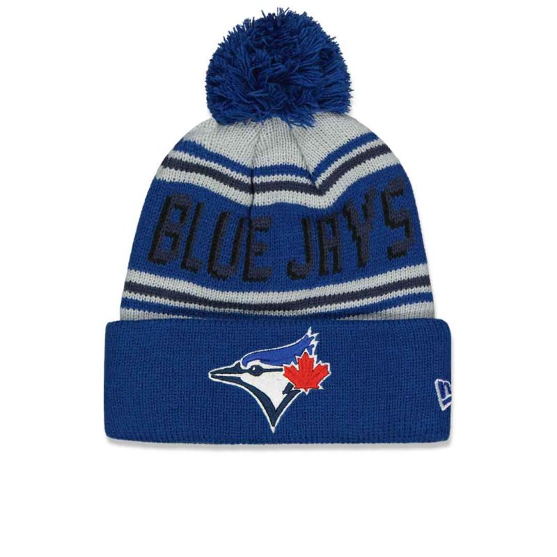 New Era Toronto Blue Jays EG Pom Wordmark Knit 60399833 1