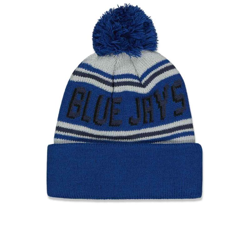 New Era Toronto Blue Jays EG Pom Wordmark Knit 60399833 2