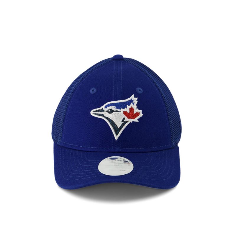 New Era Women s Toronto Blue Jays 9FORTY Sparkle Logo Snapback Hat 60372359 01