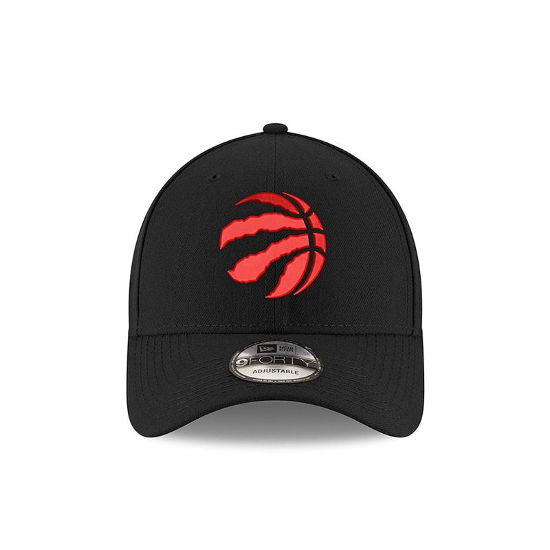 NewEra TorontoRaptorsLeagueBlack9FORTYAdjustableCap 11783711 01