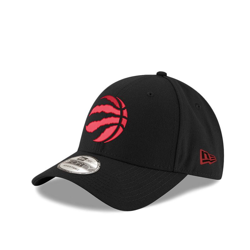 NewEra TorontoRaptorsLeagueBlack9FORTYAdjustableCap 11783711 02