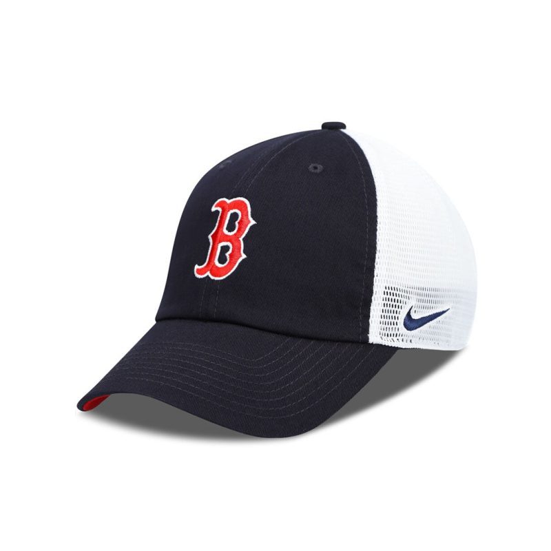 Nike Boston Red Sox Heritage86 Trucker Adjustable Hat NK18 07V4 BQ KZ3 02