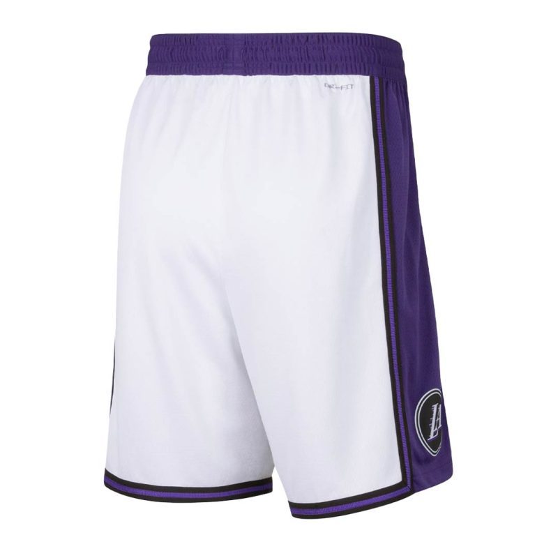 Nike Kids Youth LA Lakers City Edition Swingman Shorts HZ2B7BC9H LAK 2