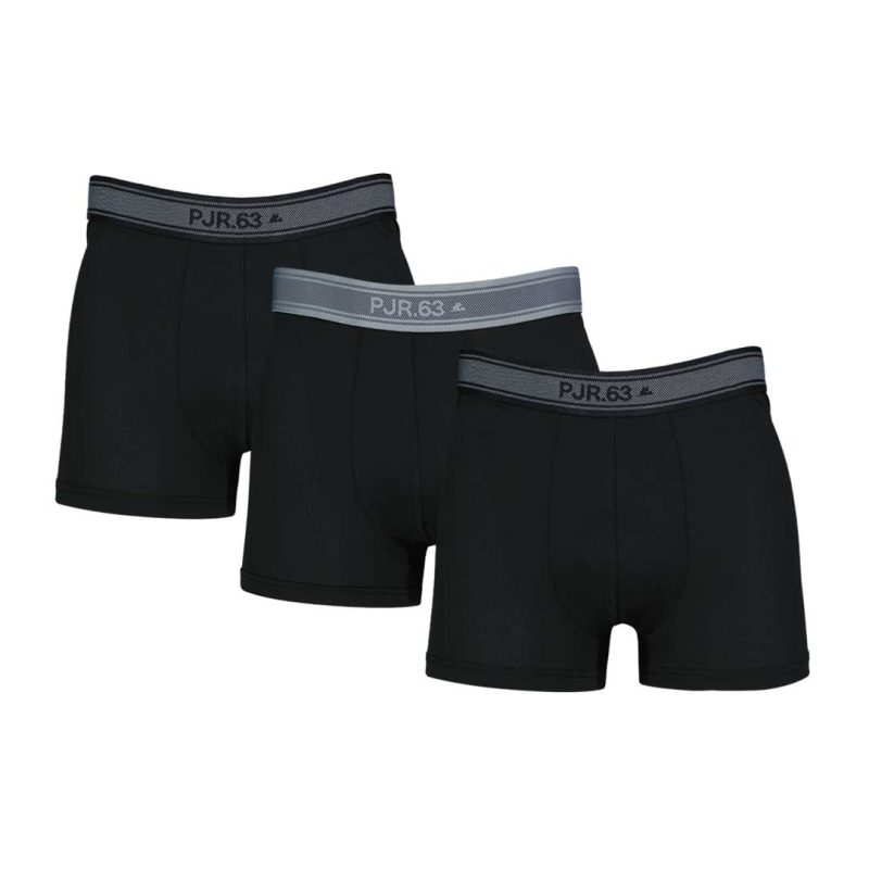 Pajar Men s 3 Pack Boxer Brief PAJMUNW007 BLACK 01