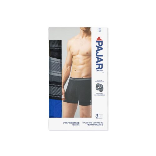 Pajar Men s 3 Pack Boxer Brief PAJMUNW007 BLUE