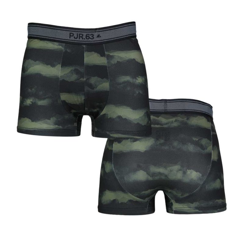 Pajar Men s 3 Pack Boxer Brief PAJMUNW007 GREEN 02