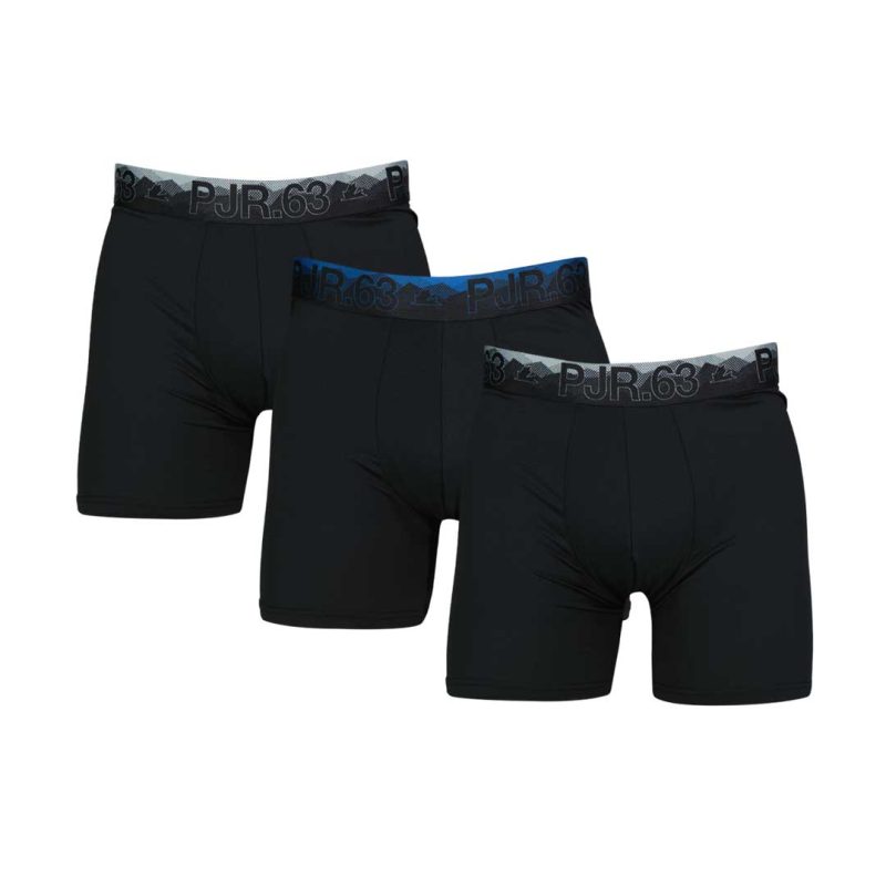 Pajar Men s 3 Pack Boxer Brief PAJMUNW008 BLACK 01