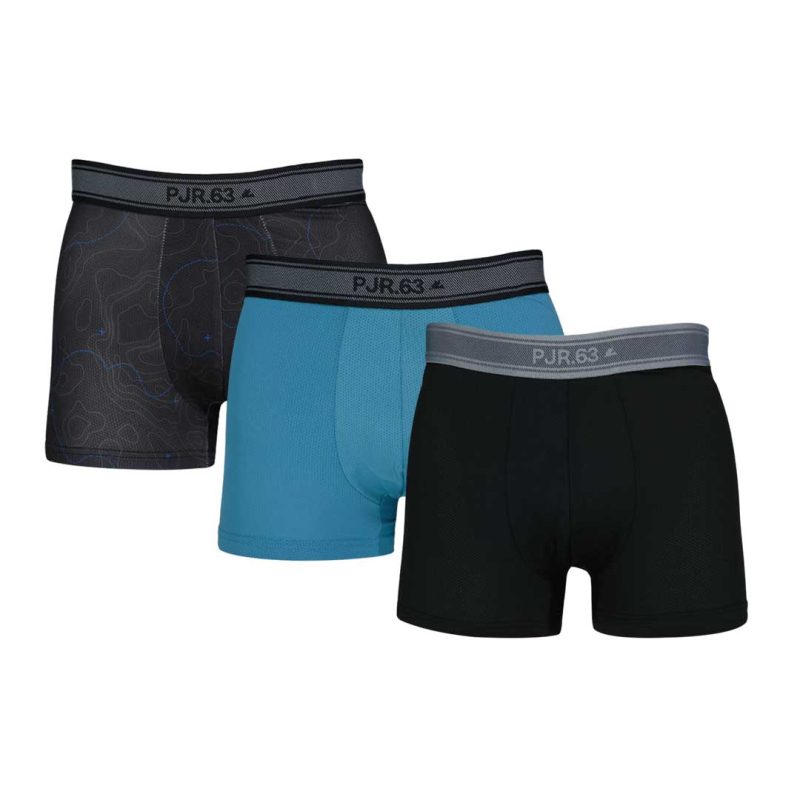 Pajar Men s 3 Pack Performance Trunk PAJMUNW007 TEAL 01