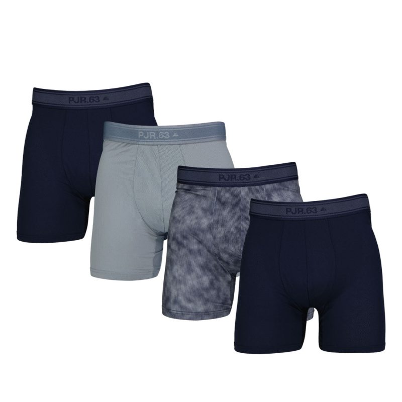 Pajar Men s 4 Pack Boxer Brief PAJMUNW005 BLUE 01