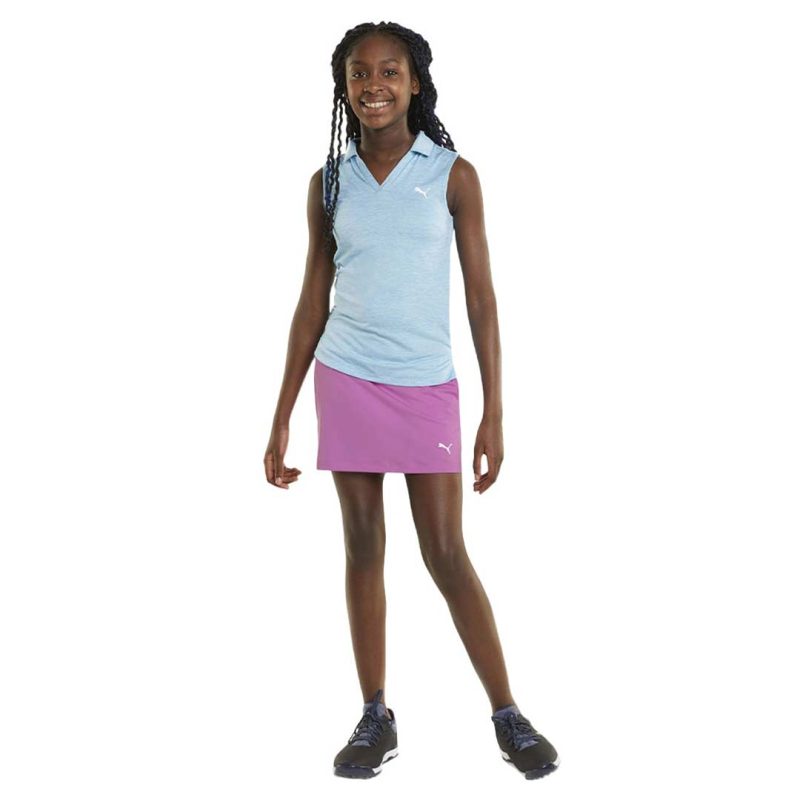 Puma Girls Junior Solid Knit Skirt 572340 21 2