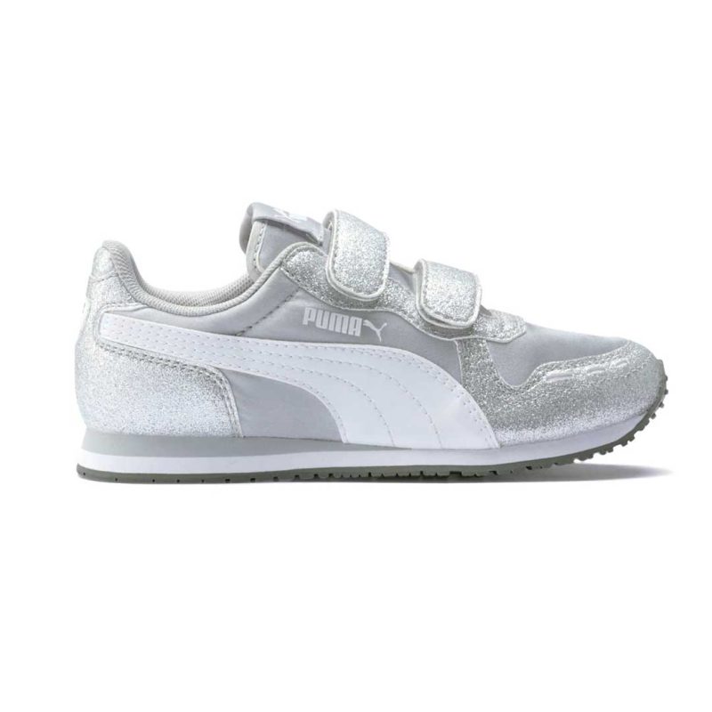 Puma Kids Preschool Cabana Racer Glitz V Shoes 370985 01 01