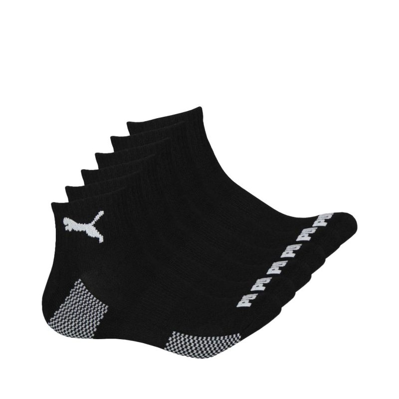 Puma Men s 6 Pack 1 4 Crew Sock P116386 009 2