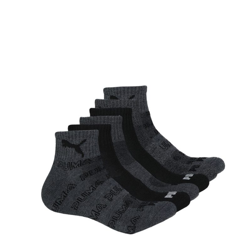 Puma Men s 6 Pack 1 4 Crew Socks P600095 007