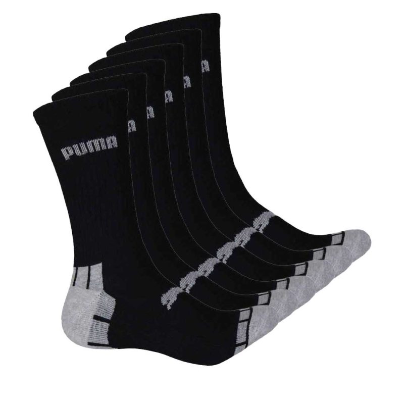 Puma Men s 6 Pack Crew Sock P116382 008