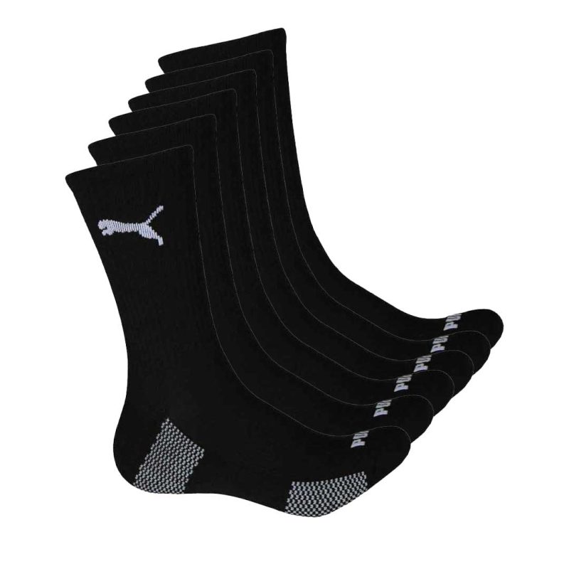 Puma Men s 6 Pack Crew Sock P116388 009