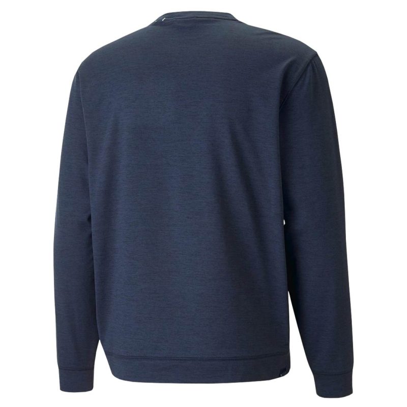 Puma Men s Cloudspun Heather Crewneck 537467 04