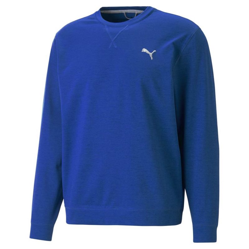 Puma Men s Cloudspun Heather Crewneck 537467 10 2