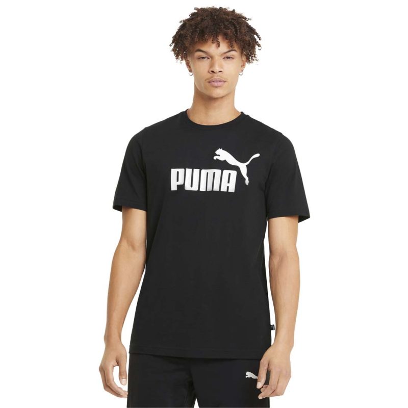 Puma Men s Essentia Logo Tee 586666 01 03