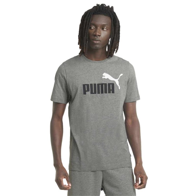 Puma Men s Essential 2 Colour Logo Tee 586759 03 03