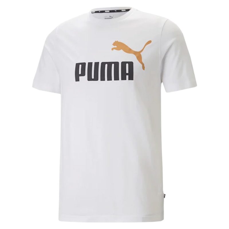 Puma Men s Essential 2 Colour Logo Tee 586759 58 01