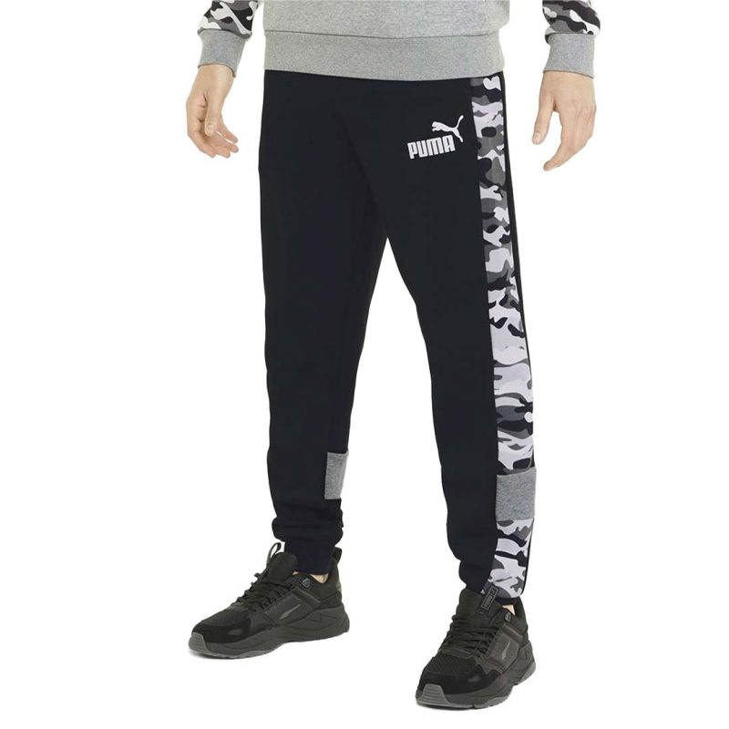 Puma Men s Essential Camo Sweatpant 849046 01 2