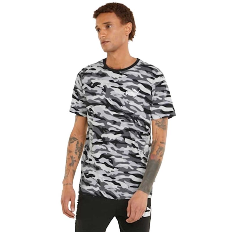 Puma Men s Essential Camo Tee 848561 01 02