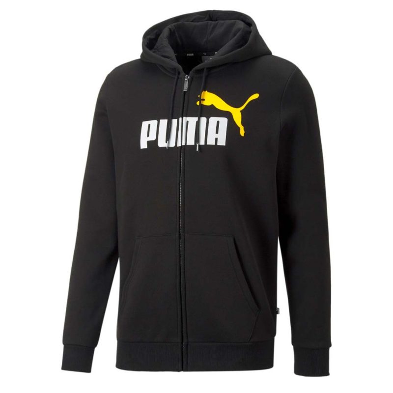 Puma Men s Essential Two Tone Full Zip Hoodie 586760 54 4