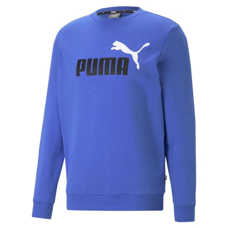 Puma Men s Essentials 2 Tone Big Logo Crewneck 586763 92 01