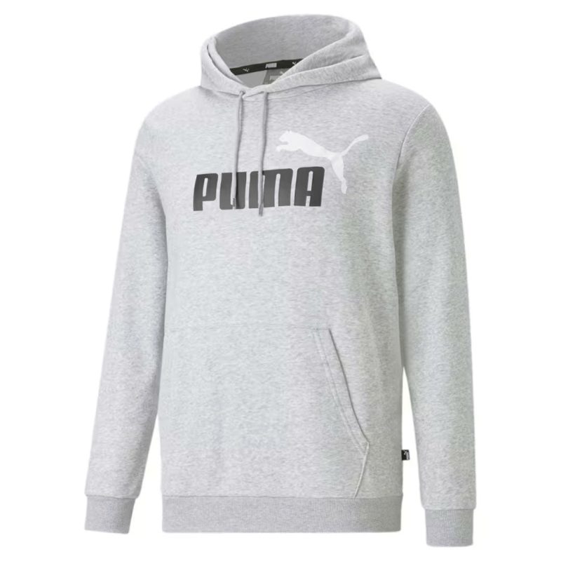 Puma Men s Essentials 2 Tone Big Logo Hoodie 586765 04 01