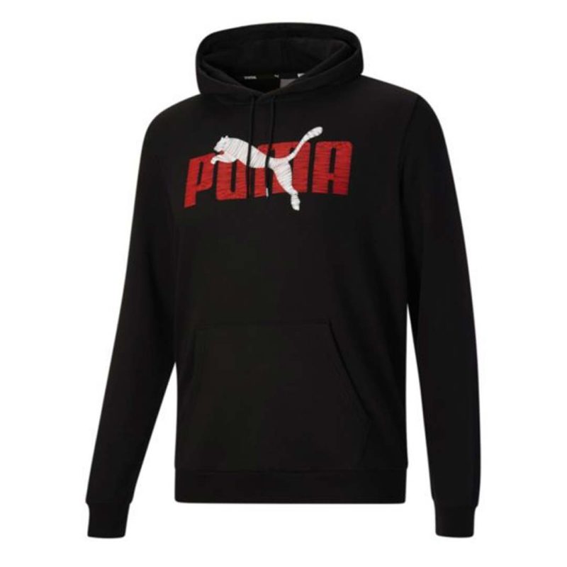 Puma Men s Layered Graphic Hoodie 848018 01