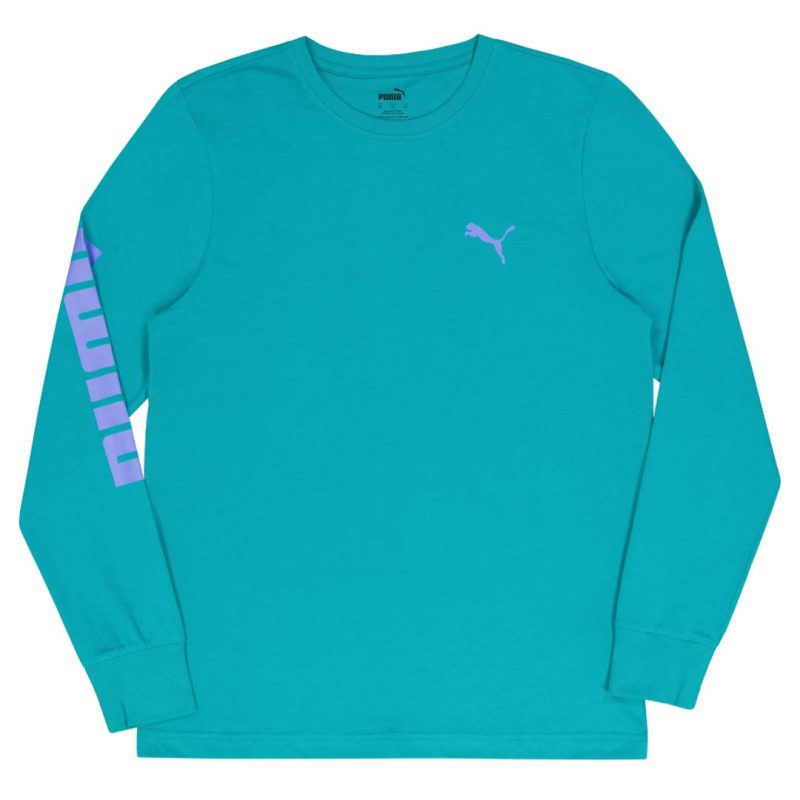 Puma Men s Long Sleeve Classics Logo Tee 846774 27