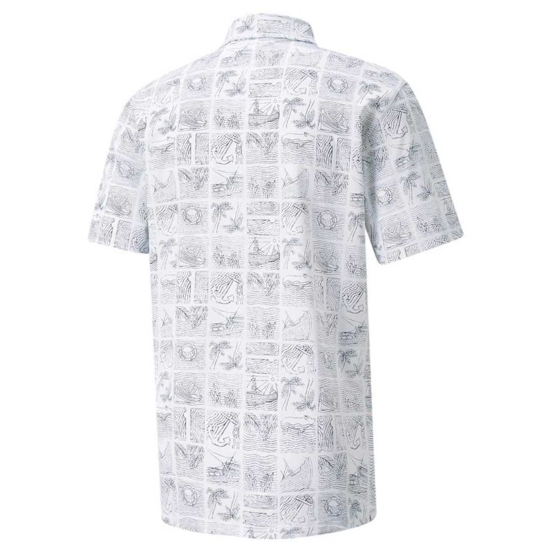 Puma Men s Mattr Shipwrecked Button Down Shirt 533788 01 02