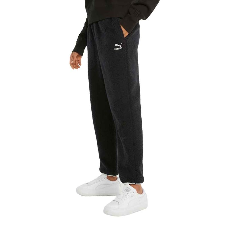 Puma Women s CLSX Sherpa Pants 589980 01 02