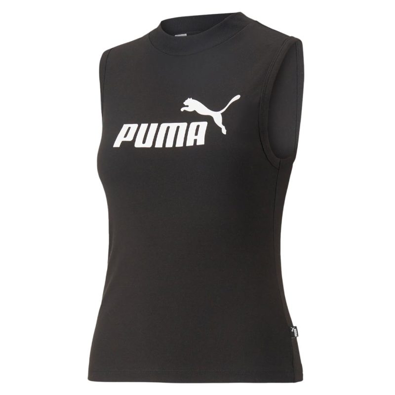 Puma Women s Essential Slim Logo Tank 673695 01 01